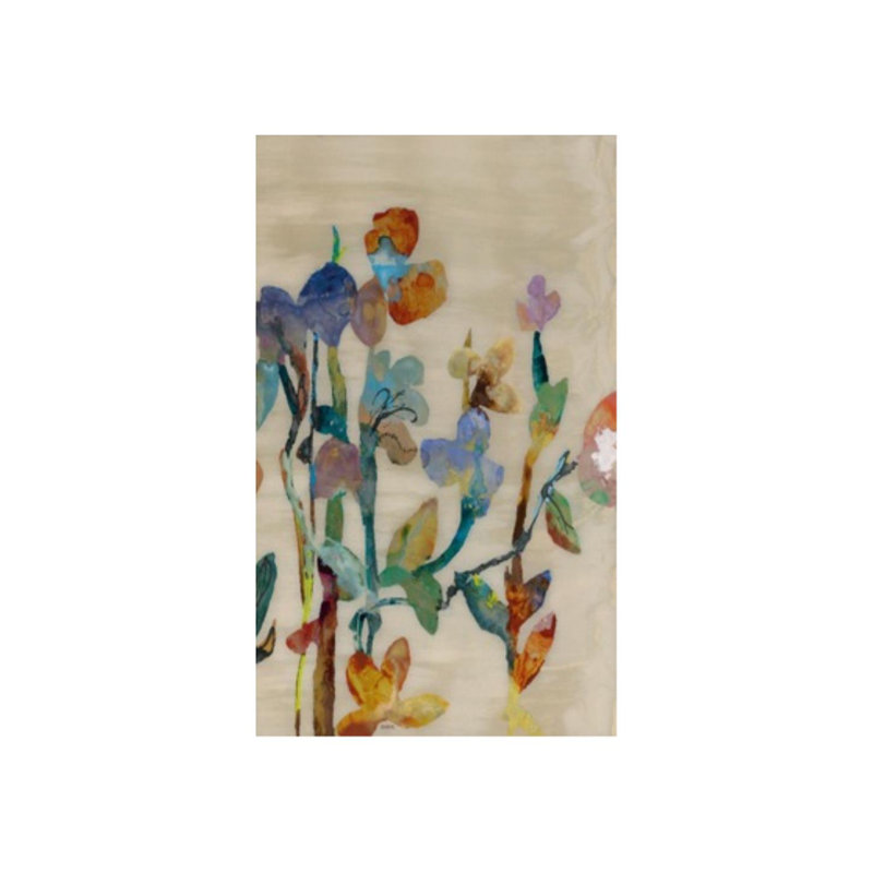 «Nectar III» par Jennifer Hollack, impression sur toile tendue, Image au pinceau gel, H 40 po x l 24 po x P 1,5 po