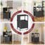 Nayeb 10cm W Metal Bedside Table
