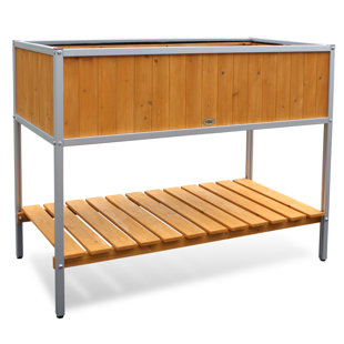 Wood Raised Garden Bed
