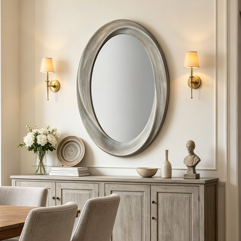 Brynnen Oval Mirror