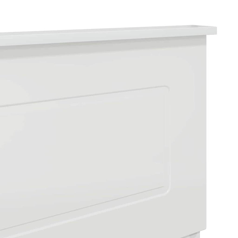 Headboard, EU Double - 135 x 200 cm, Gloss White
