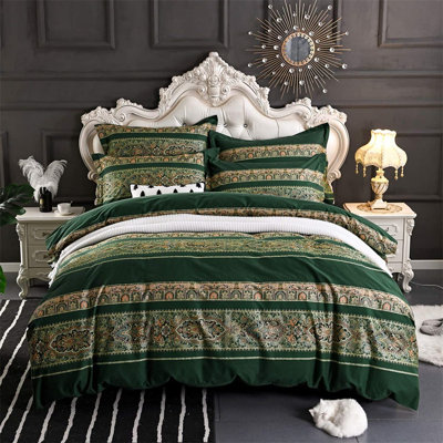 Arelli Striped Duvet Cover with Pillow Shams