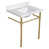 Quartz White/Brushed Brass
