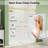 49"-54" W x 72" H Double Sliding Frameless Shower Door in Brush Gold with 1/4" (6mm) Clear Tempered Glass-124639111