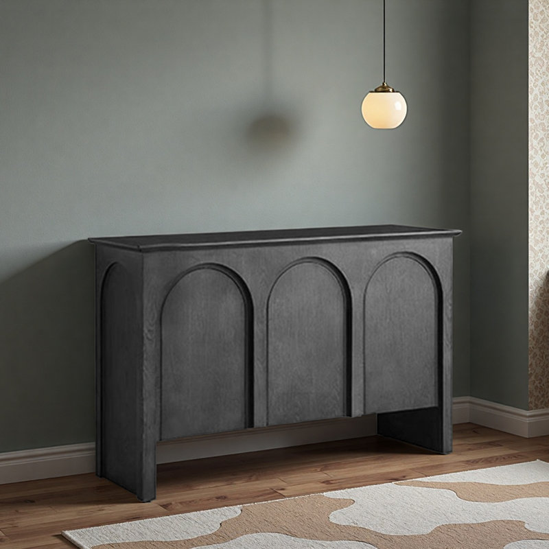 Buffet arqué American Retro, Noir