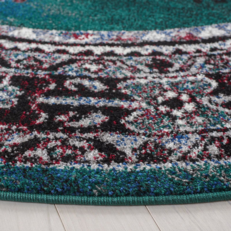 Djenaba Performance Oriental Rug, Round 6'7"