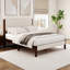 Ensemble de chambre avec lit plateforme 3 pièces Durfey