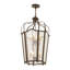 Lustre géométrique à 8 lumières Hilley