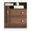 Nouveau meuble d'appoint de coin arrondi de style chinois-795118509