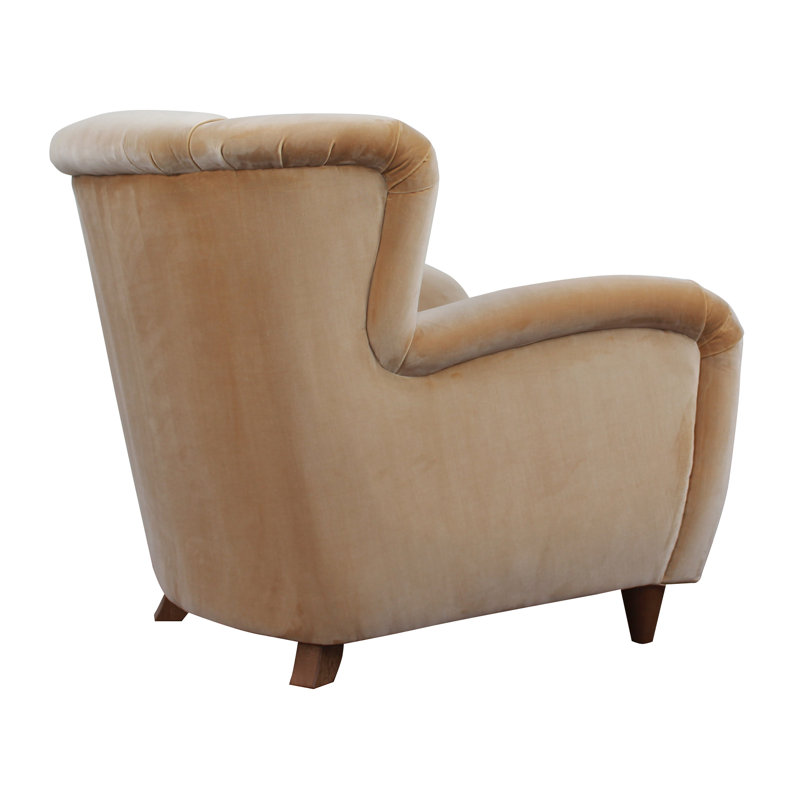 Stout Chair by River and Bord, Avon Camel Velvet