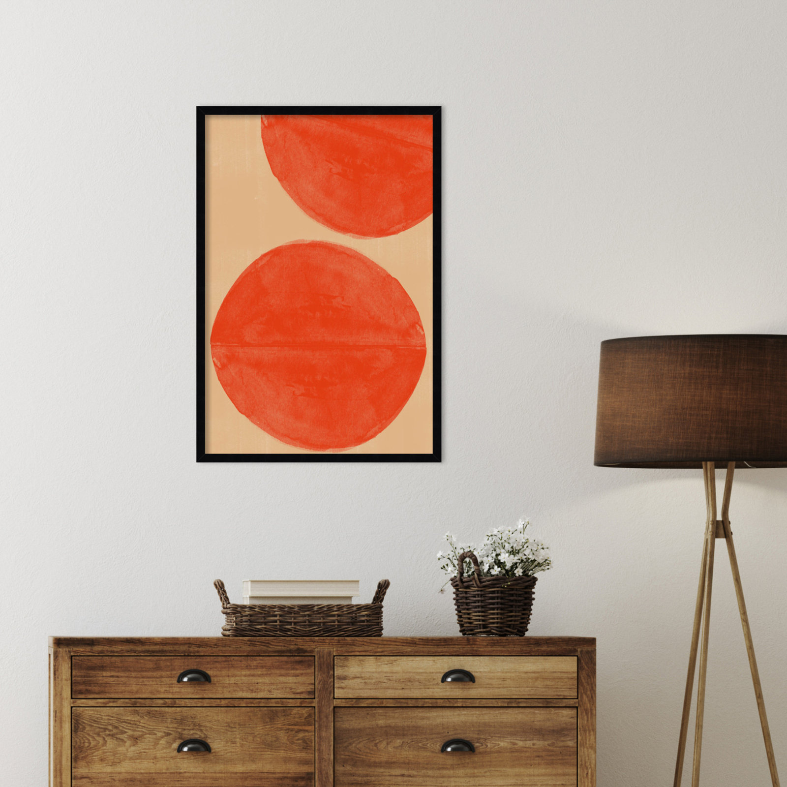 Pilla "Separation" Print, 33" H x 23" W, Black