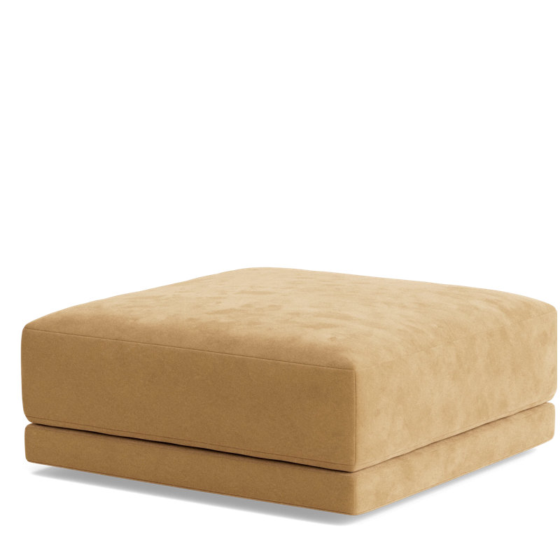 Eva Ottoman, Performance Velvet - Nutmeg