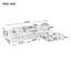 Canapé modulaire rembourré en L de 4 pièces rembourré 4 pièces-473278563