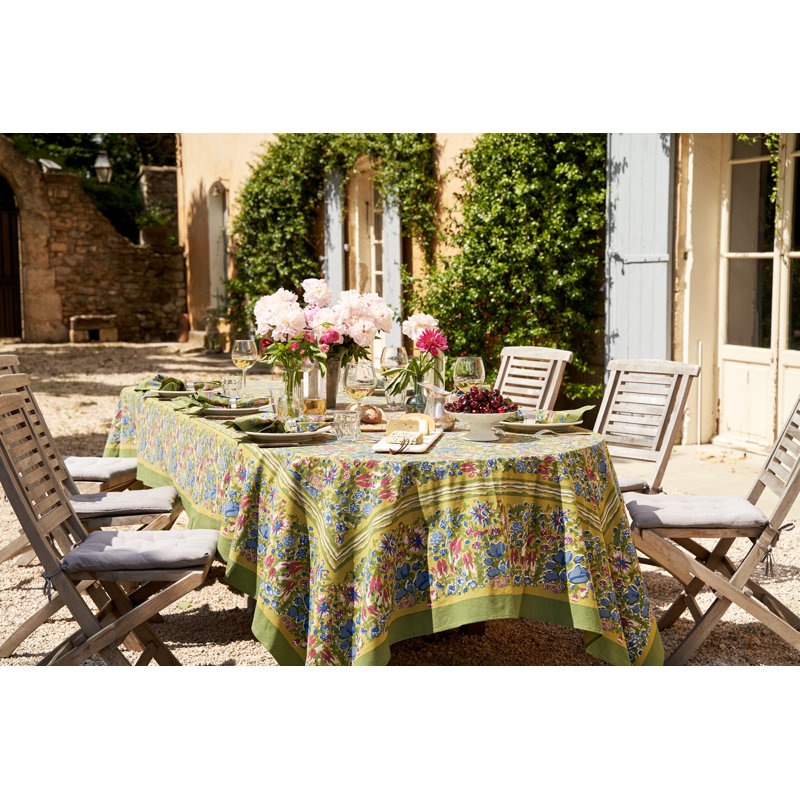 Jardine Tablecloth, 70" Round
