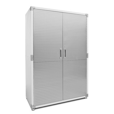 Seville Classics UltraHD Storage Cabinet, 48" W x 24" D x 72" H