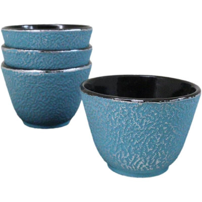 Ensemble de 4 tasses à thé Tetsubin