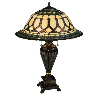 Meyda Tiffany & Stained Glass Table Lamp