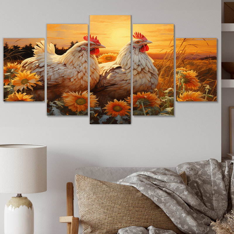 Animals Wall Decor on Metal