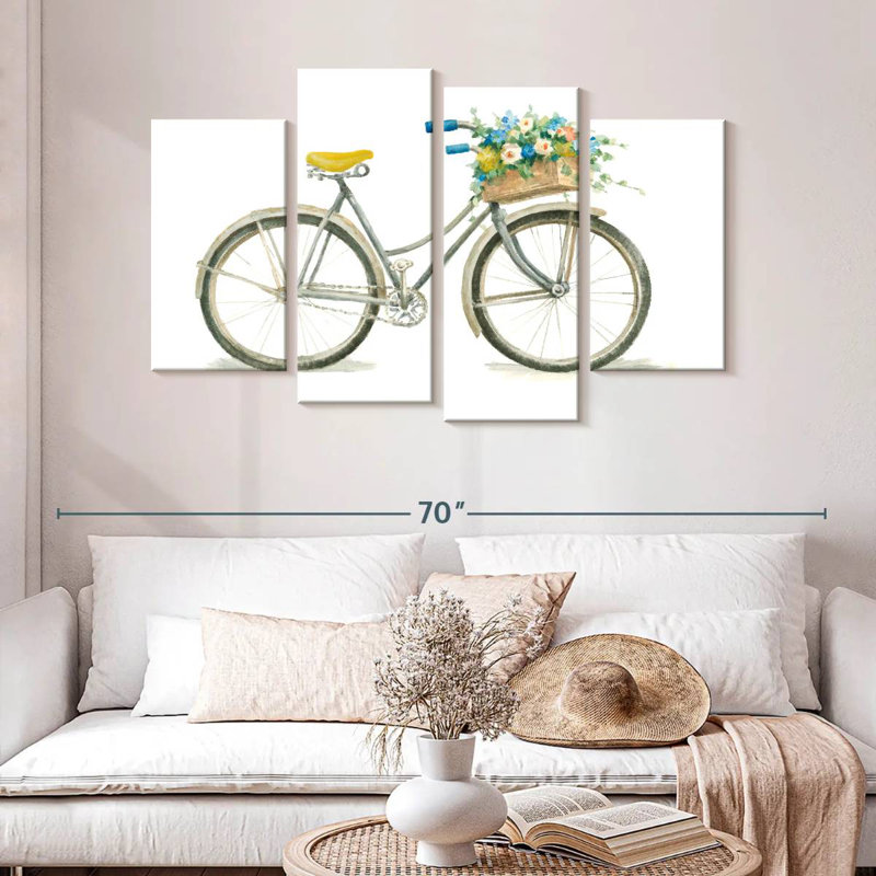 Mehar Floursack Home I On White, 32" H x 52" W