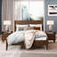 Lit plateforme Mid-Century en bois massif-69946877-73274721
