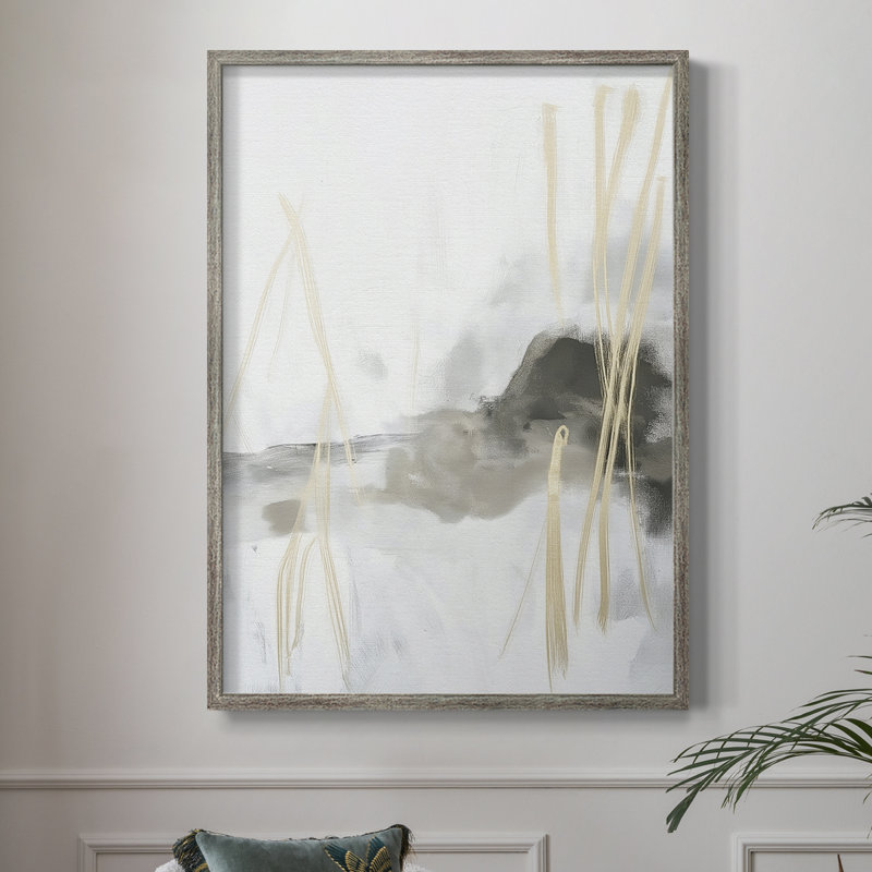 Série ABSTRACT DCCCLXIX, reproduction encadrée - bois massif, H 11 po x l 9 po