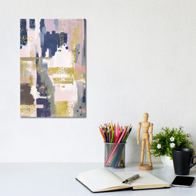 Gold Stone III by Mia Charro - Wrapped Canvas Gallery-Wrapped Canvas Giclée