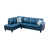 Similicuir bleu