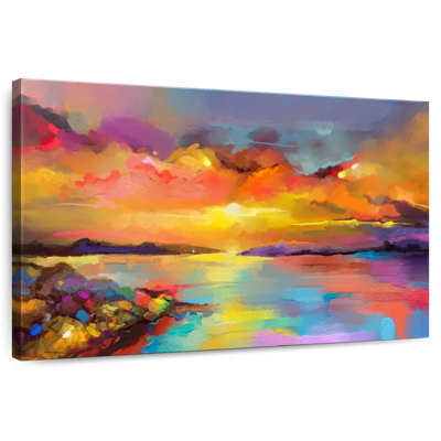 Paysage marin abstrait Avery