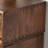 Retro-style simple brown console table-1231589866