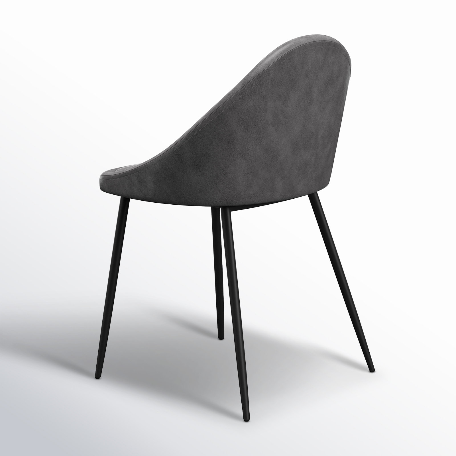 Holmes Dining Chair, Smoke Gray