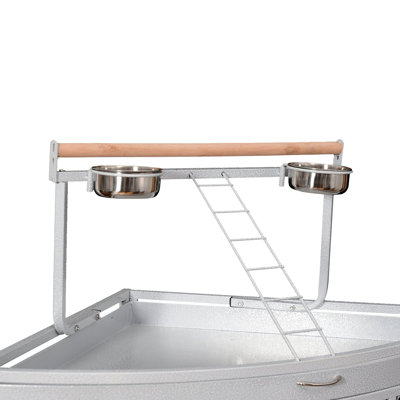 Plateau de jeu perroquet ara finch pawhut de coin