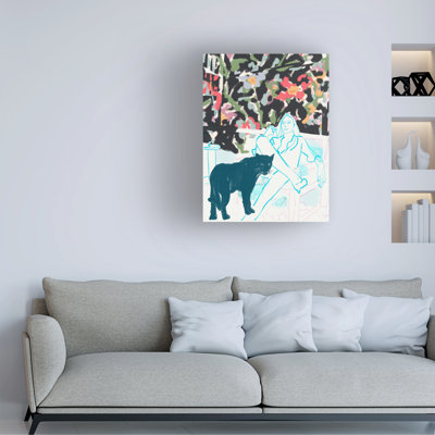 Bolog Beate Tubach Puma Chat Canvas Art