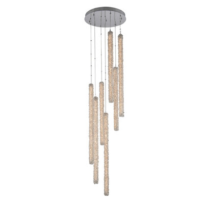 Lina 7 LT Chrome/Clear Multi-Pendant Allegri