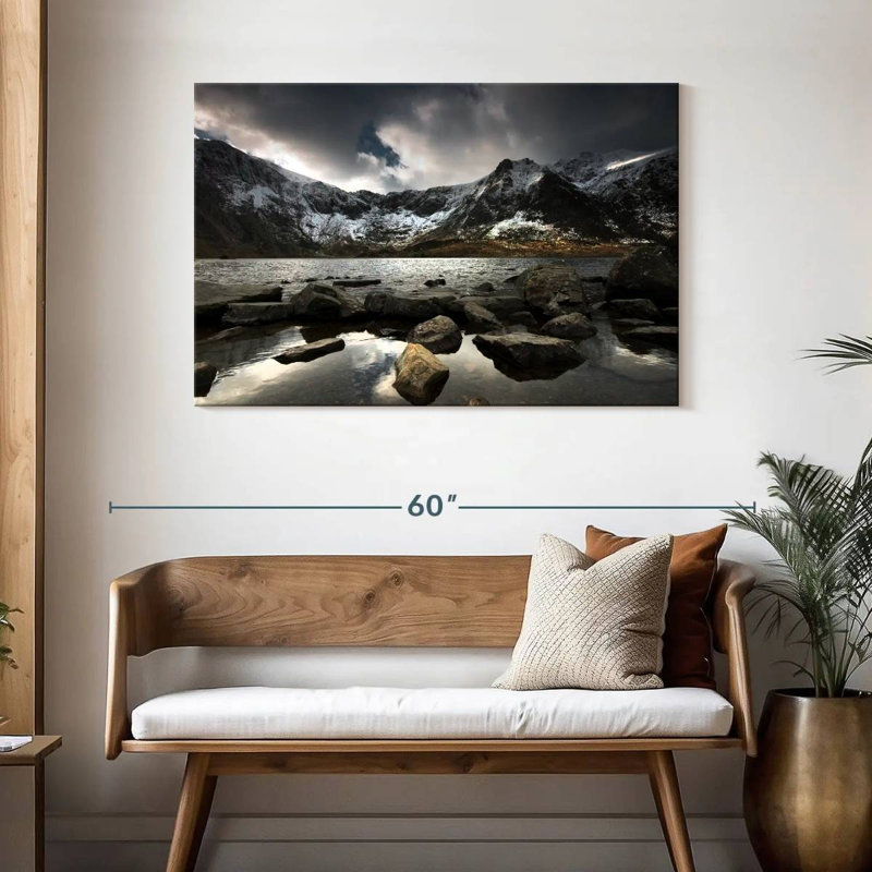 Paysage d'Alvord Cwm Idwal, H 30 po x l 45 po