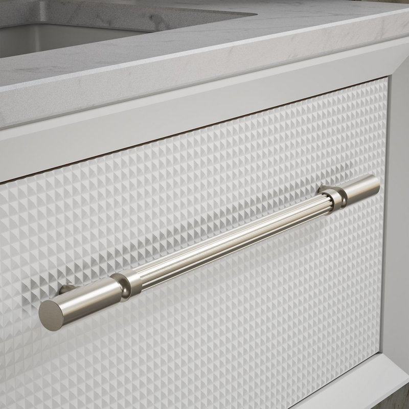 Ensemble de meuble-lavabo double l 61 po x P 23 po x H 17 po Enivo, Blanc