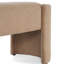 Long banc de ton chameau - Structure en bois, polyvalent pour la maison