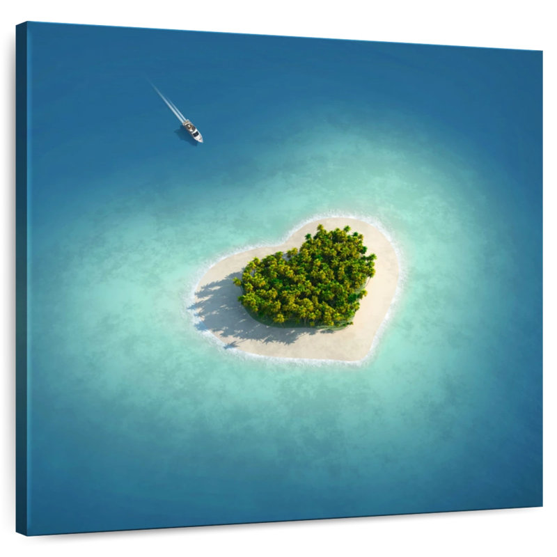 Gillard Heart Islet, H 36 po x l 36 po