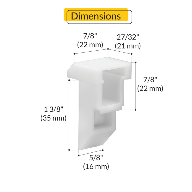  Guide de la ceinture Balance finition blanche, Blanc