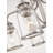 Derrick 5 - Light Steel Dimmable Chandelier-1680577465