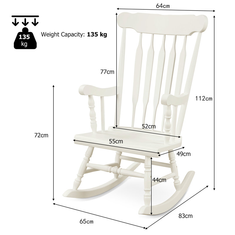 Burdine Outdoor Rocker Chair