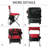 Zenree Portable Durable Folding Backpack Chair-949645056
