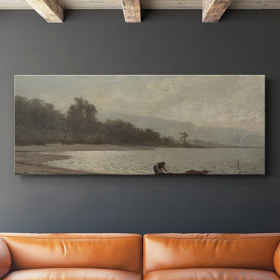 Série paysage - MLVII - Toile tendue avec châssis - Prêt à accrocher