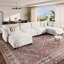 Canapé modulaire surdimensionné à 6 sièges profonds et canapé modulaire avec accoudoirs et rangement en chenille-994294591-994840632