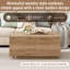 Table basse 33 po Mid-Century-644413301