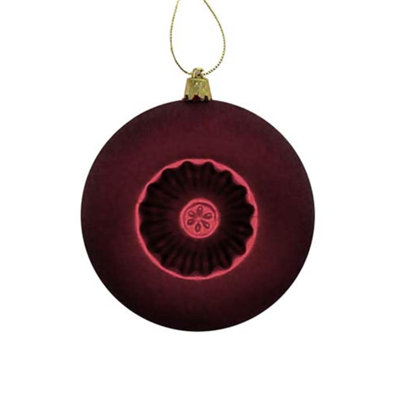 Boule de Noël mat incassable