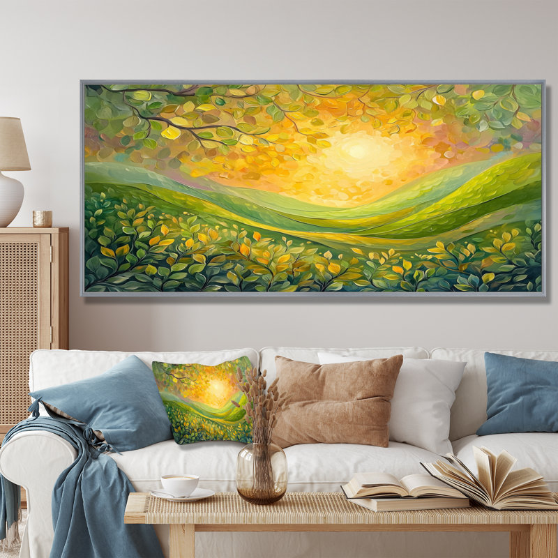 Brittain - Abstract Wall Art, Argent argent, H 28 po x l 60 po, Cadre flottant