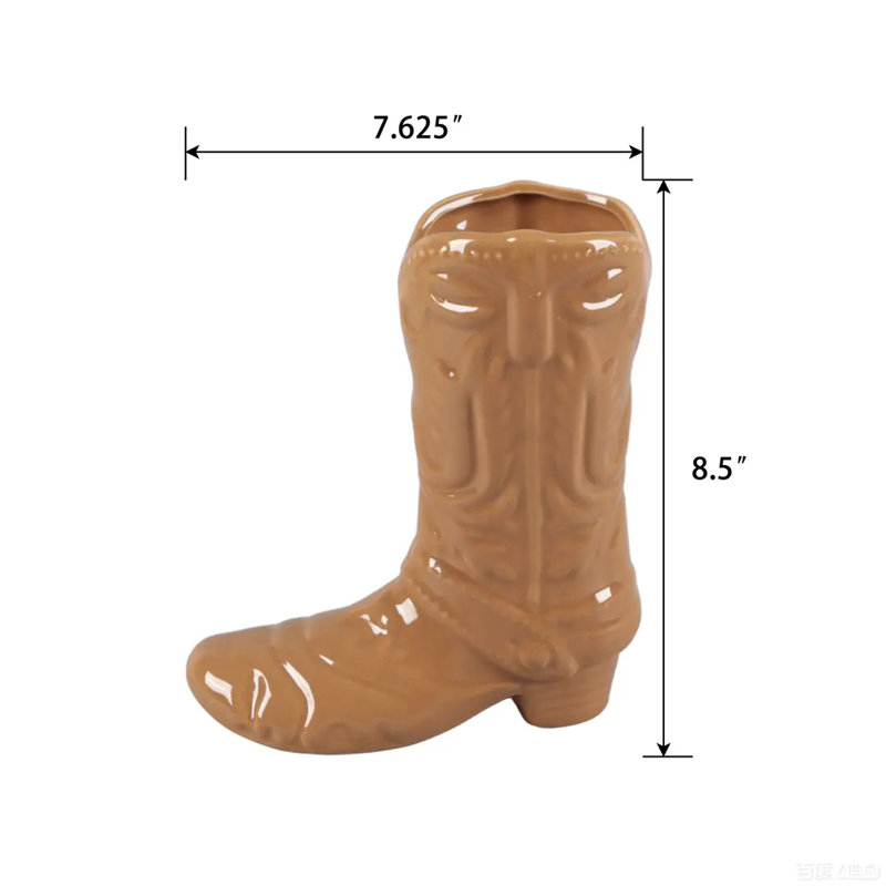 Vase 8,5 ", Brun