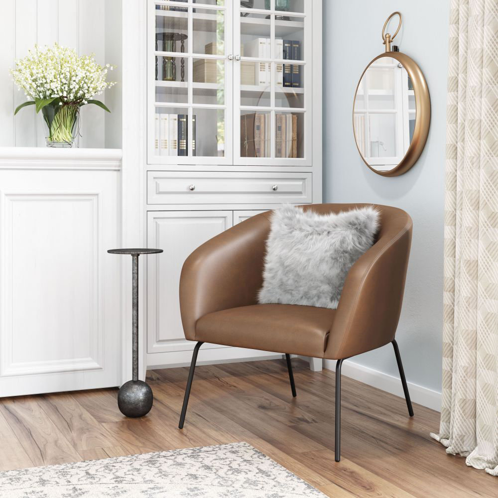 Andros 35.75'' Outdoor Teak Chaise Lounge, Brown