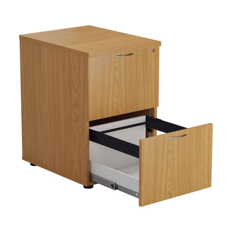 Buariki 46.4cm Wide 2 -Drawer File Cabinet, Oak