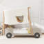 Lit voiture avec coussin Alidis, toile de plafond et DEL-1982421529